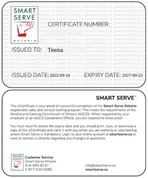 get new smart serve card|smartserve license log in.